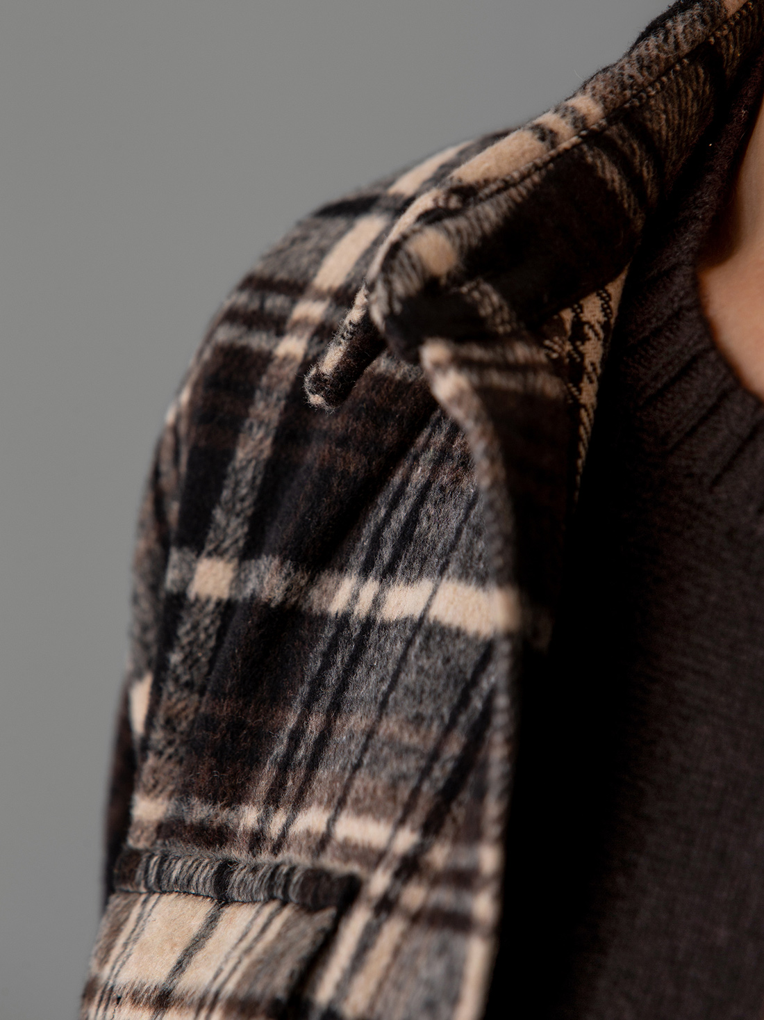 Detailansicht von Karohemd von JC SOPHIE