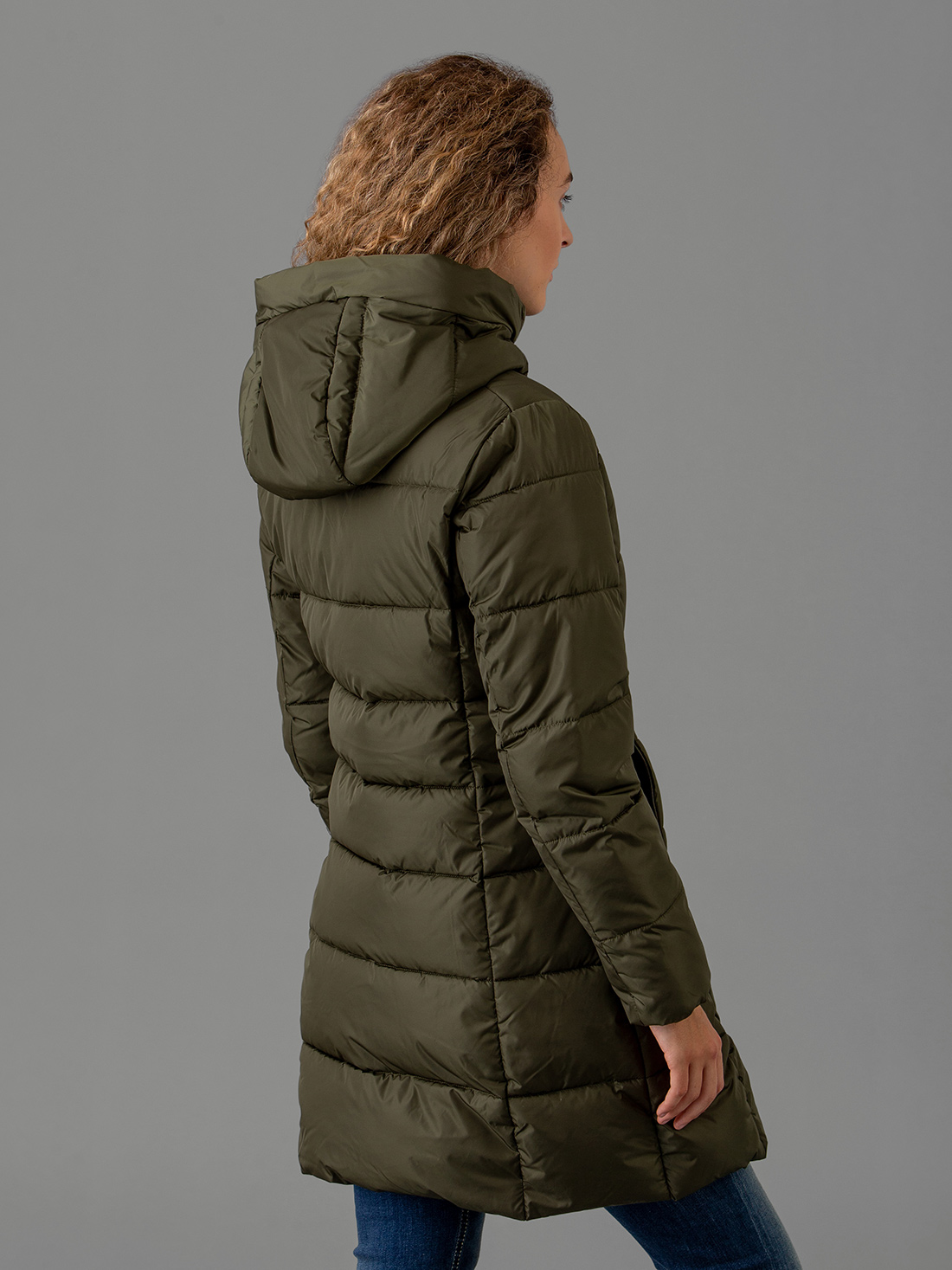 Detailansicht von Steppmantel von SAVE THE DUCK