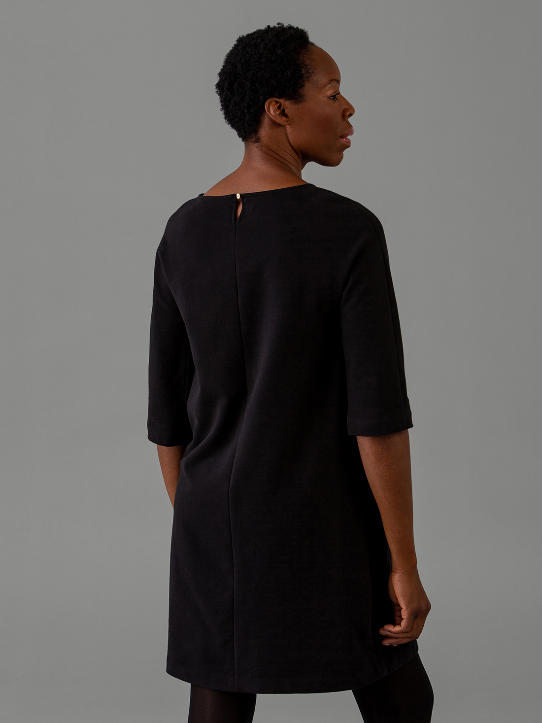 Detailansicht von Kurzes Kleid aus Baumwolle von CIRCOLO