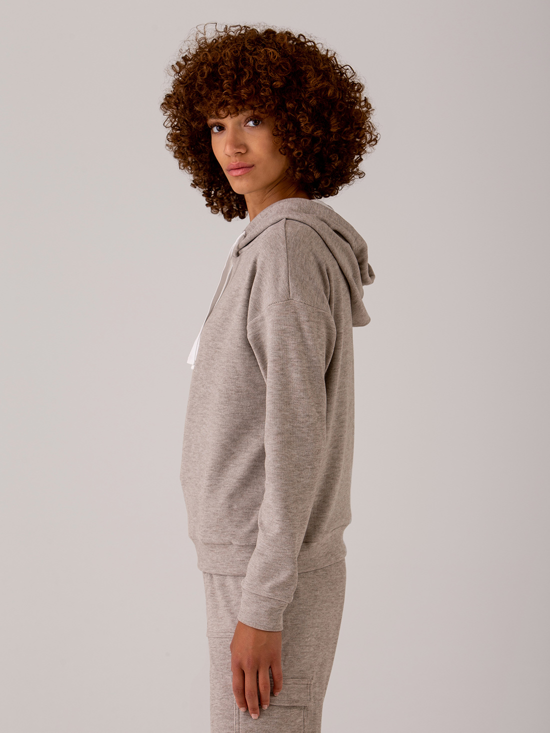 Detailansicht von Kapuzen-Sweatshirt von BOBI LOS ANGELES