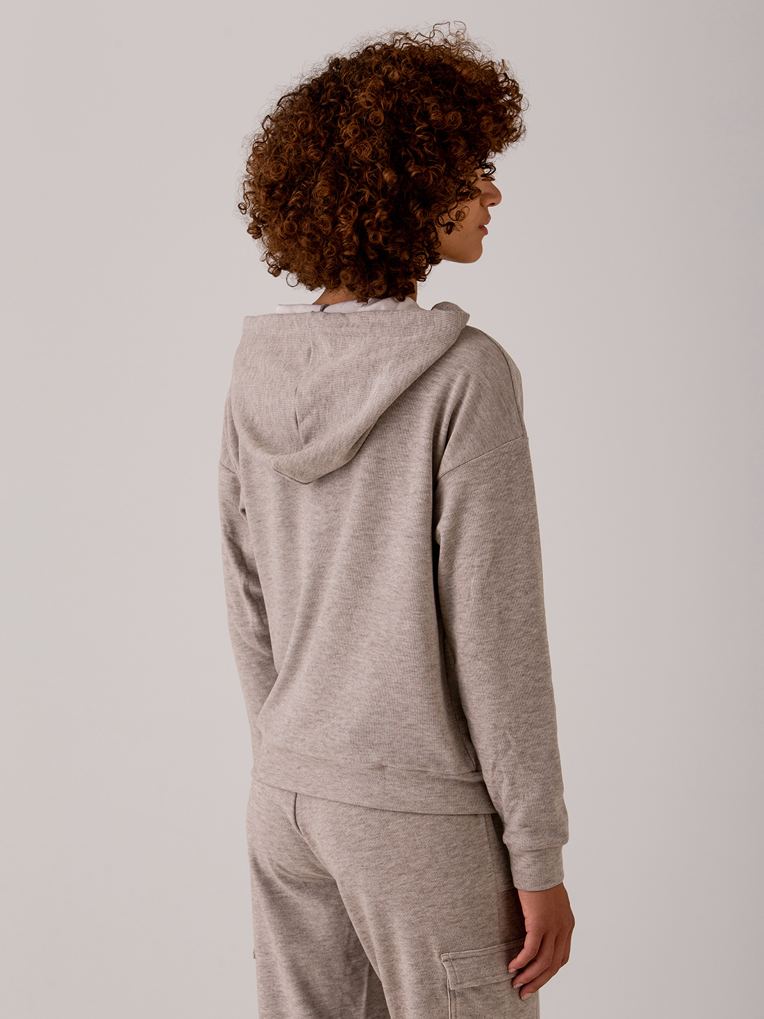 Detailansicht von Kapuzen-Sweatshirt von BOBI LOS ANGELES