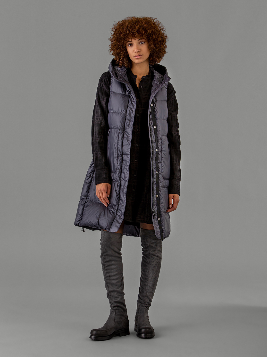 Detailansicht von Daunenweste von LIS LAREIDA