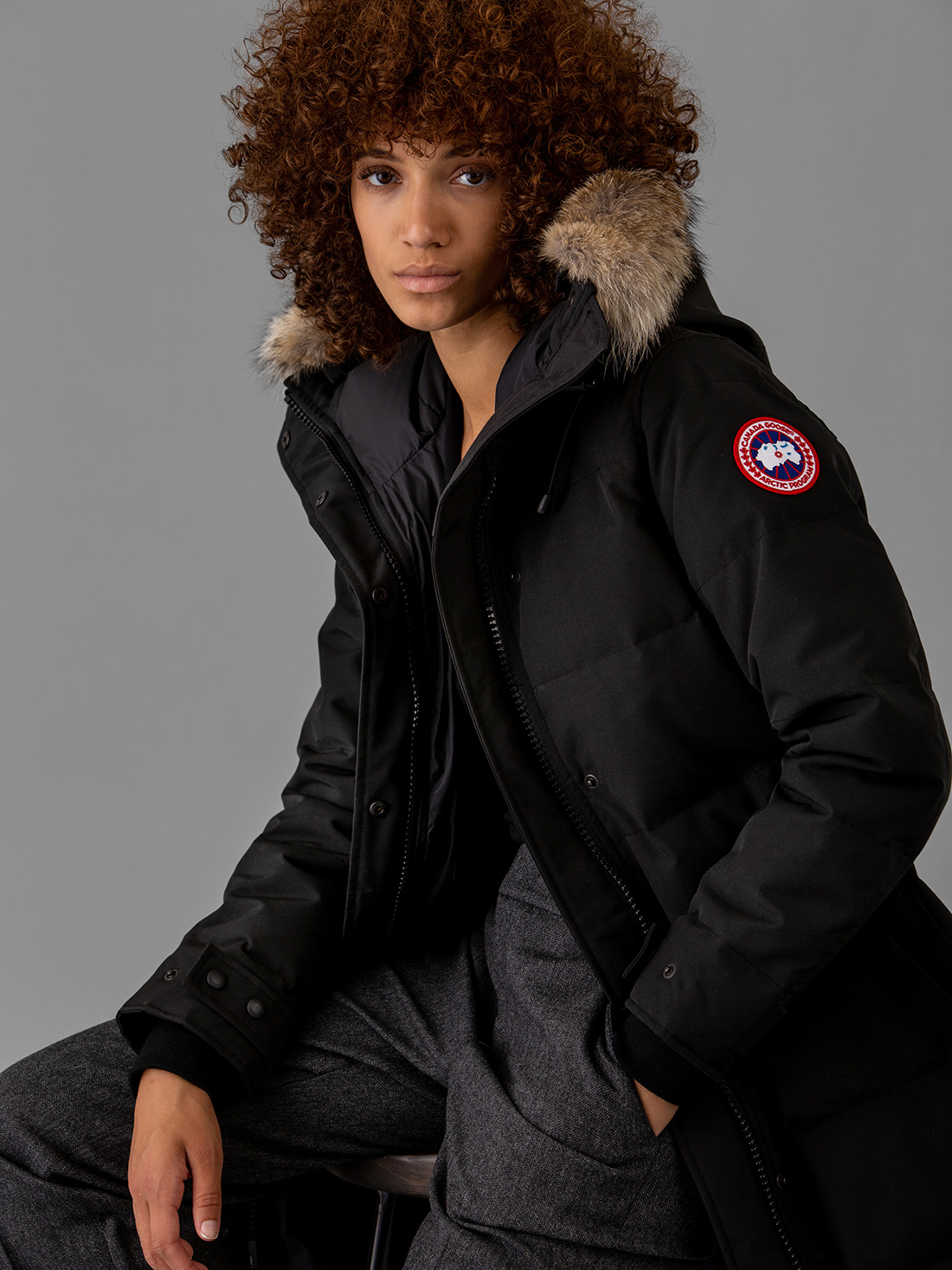 Detailansicht von Daunenparka von CANADA GOOSE