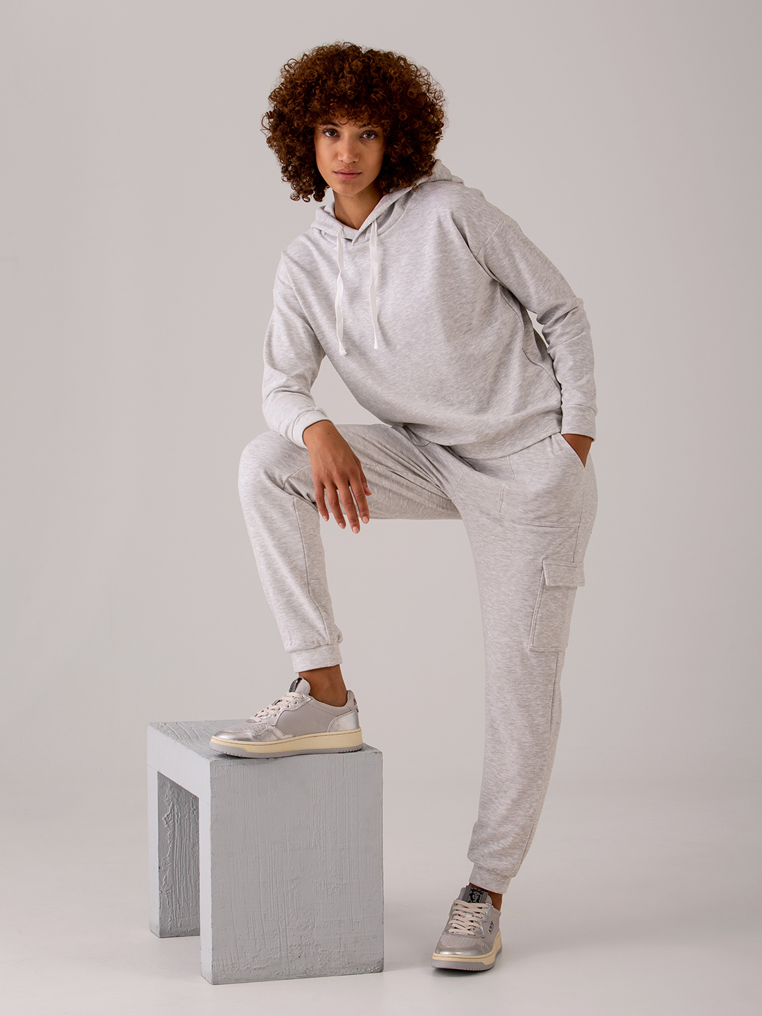 Detailansicht von Kapuzen-Sweatshirt von BOBI LOS ANGELES