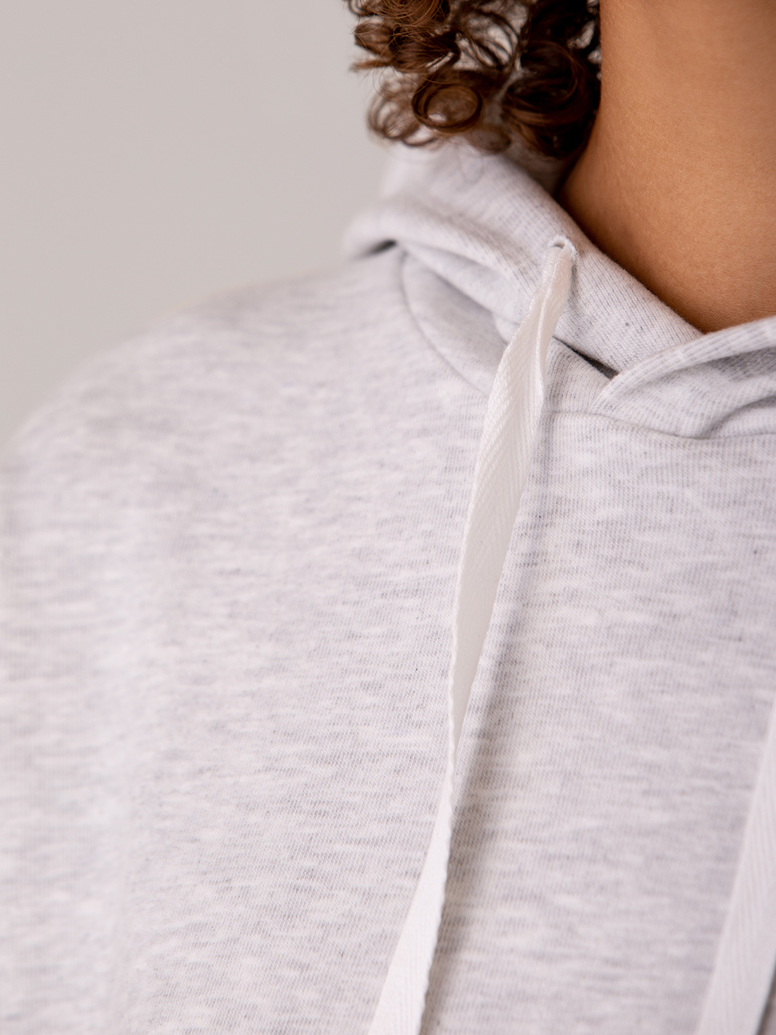 Detailansicht von Kapuzen-Sweatshirt von BOBI LOS ANGELES