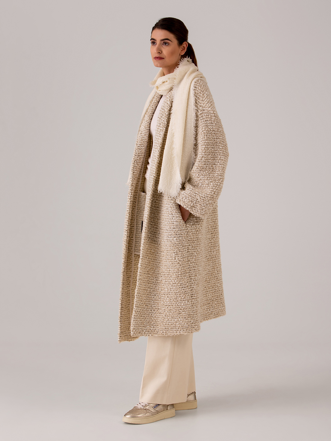 Detailansicht von Strickmantel von DRYKORN