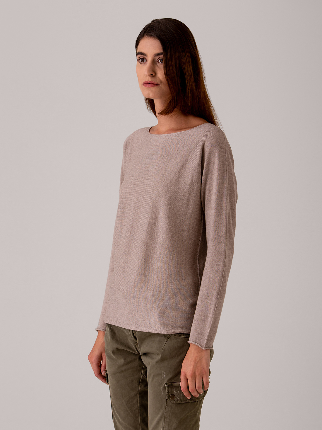 Detailansicht von Leichter Pullover aus Merinowolle von BELLAMY