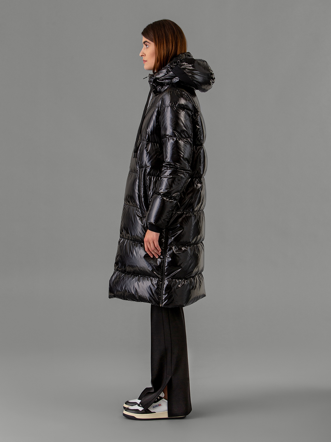 Detailansicht von Langer Daunenmantel von HERNO