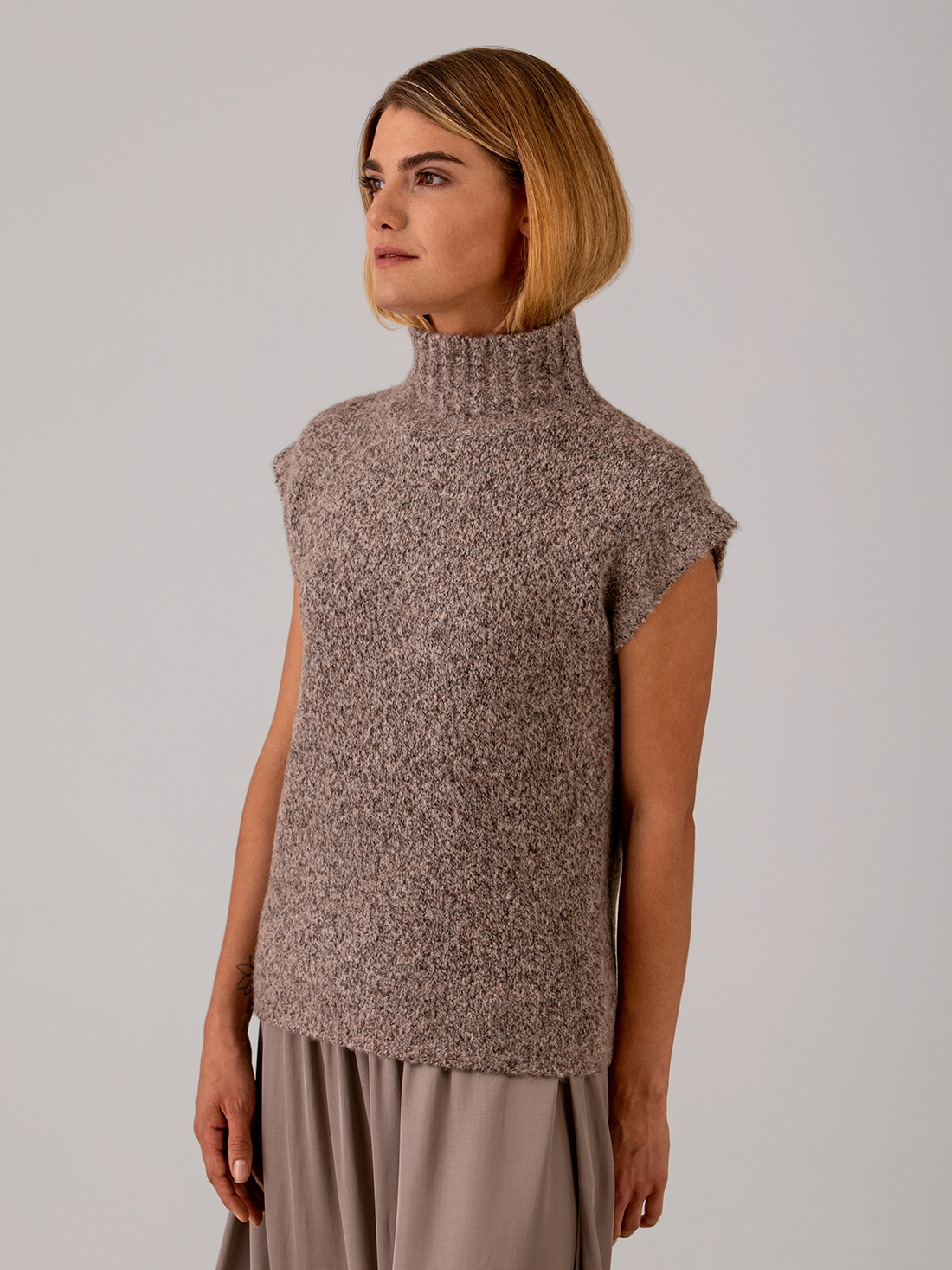 Detailansicht von Pullunder aus Cashmere von JC SOPHIE