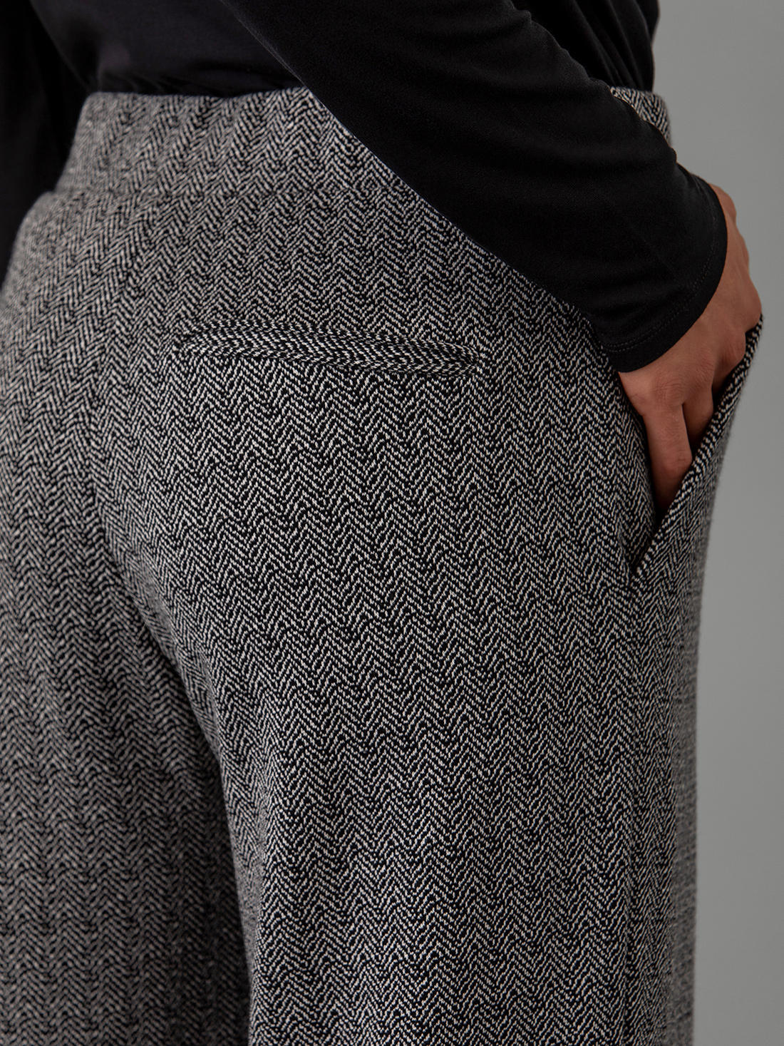 Detailansicht von Weite Hose aus Baumwolle von DANIELS