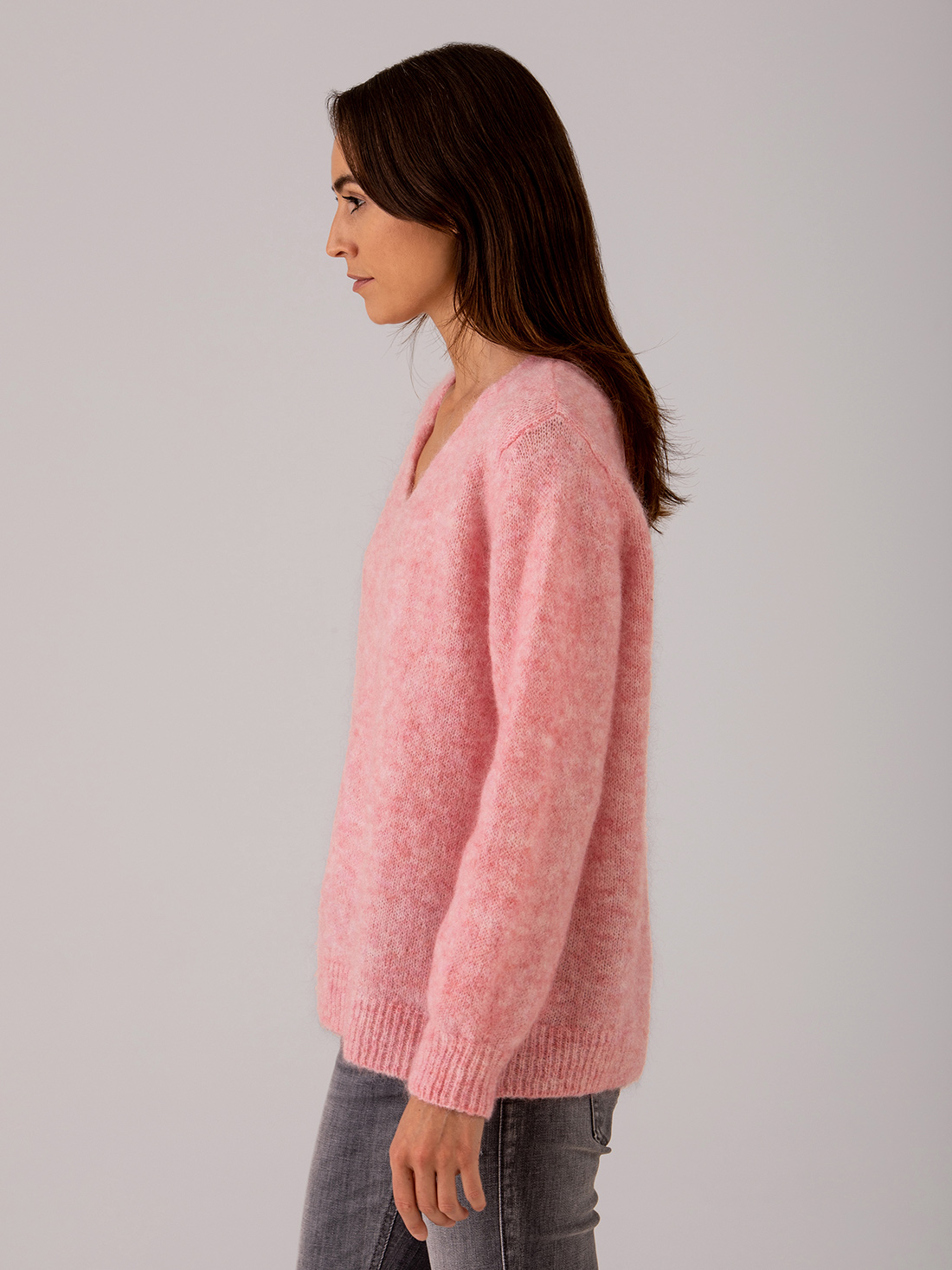 Detailansicht von Pullover aus Mohair von DES PETITS HAUTS