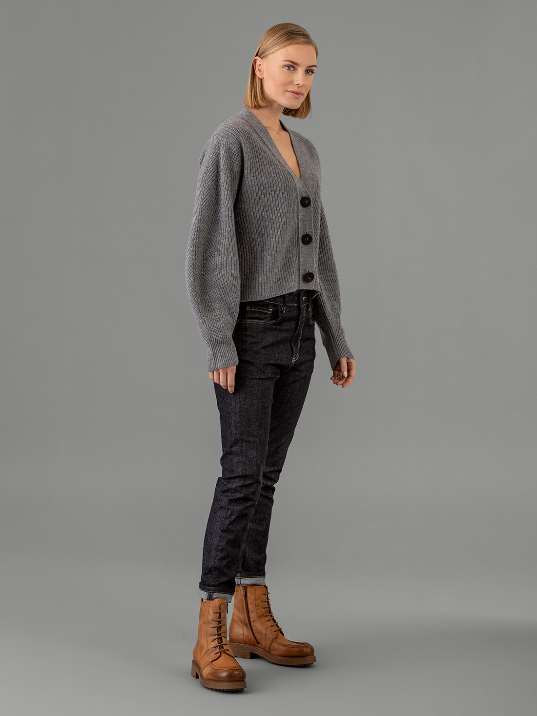 Detailansicht von Strickjacke aus Cashmere von LISA YANG