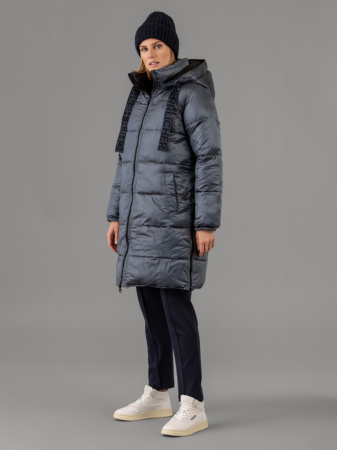 Detailansicht von Steppmantel von HERRLICHER