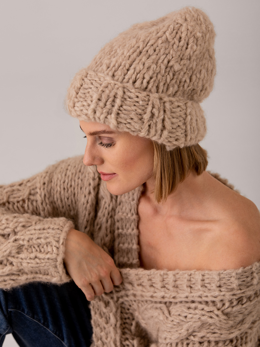 Detailansicht von Cardigan aus Cashmere von ELLA SILLA