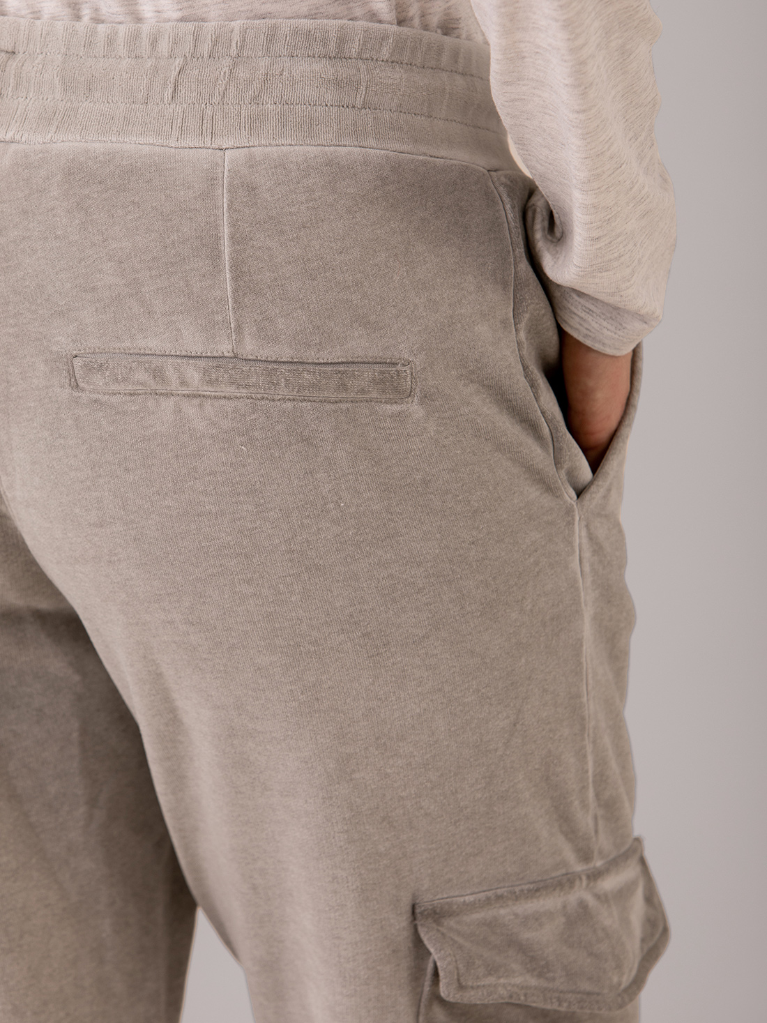 Detailansicht von Sweathose aus Baumwolle von BETTER RICH