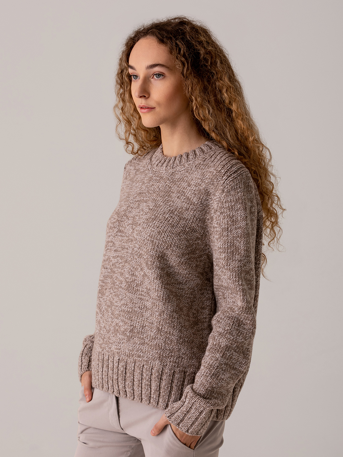 Detailansicht von Pullover aus Wolle von ARMEDANGELS