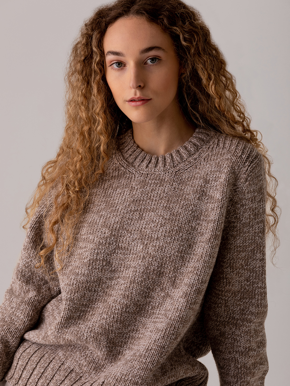 Detailansicht von Pullover aus Wolle von ARMEDANGELS