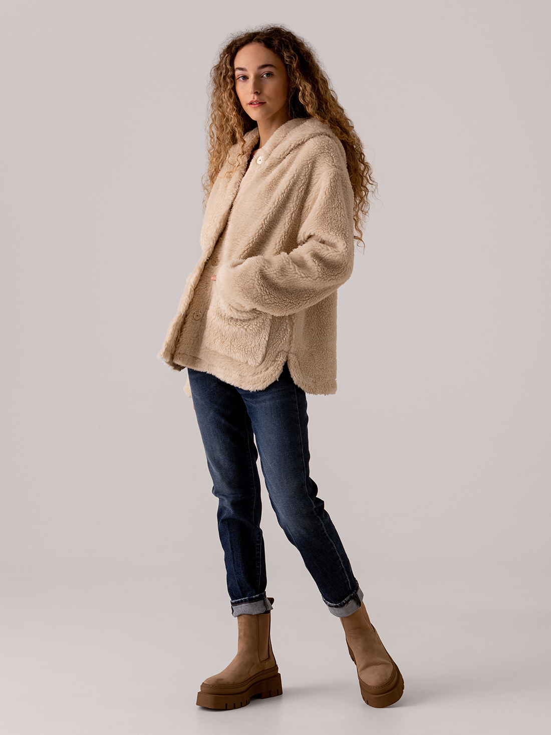 Detailansicht von Teddy-Jacke von BETTER RICH