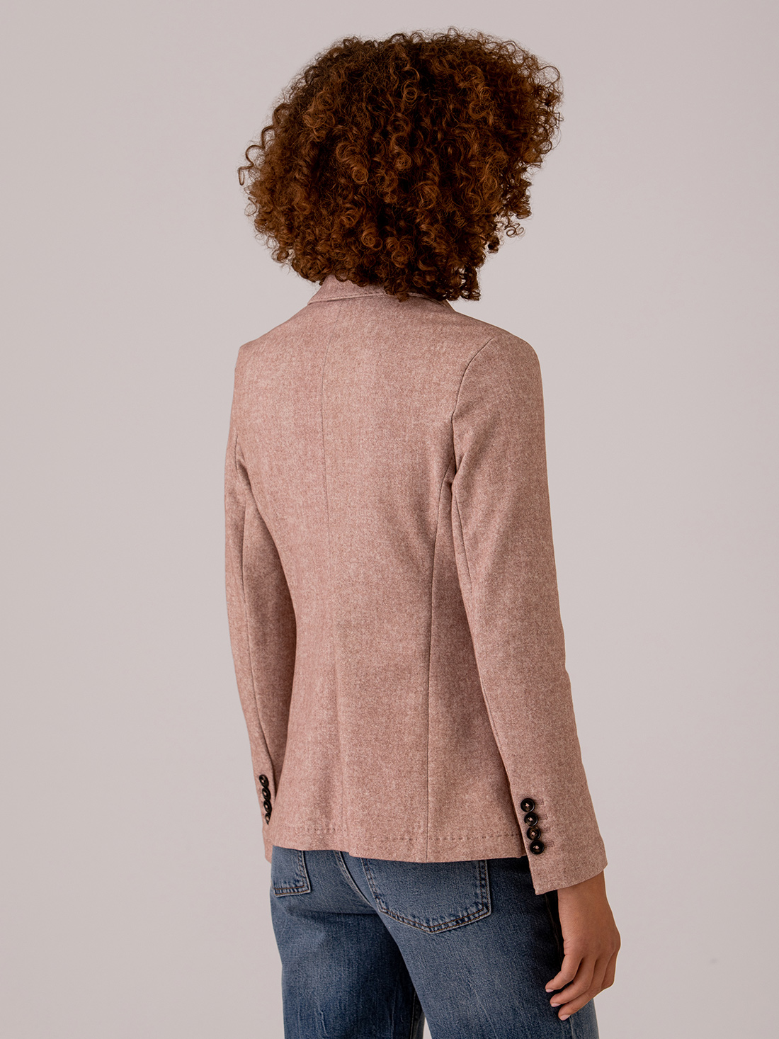 Detailansicht von Blazer aus Baumwolle von CIRCOLO