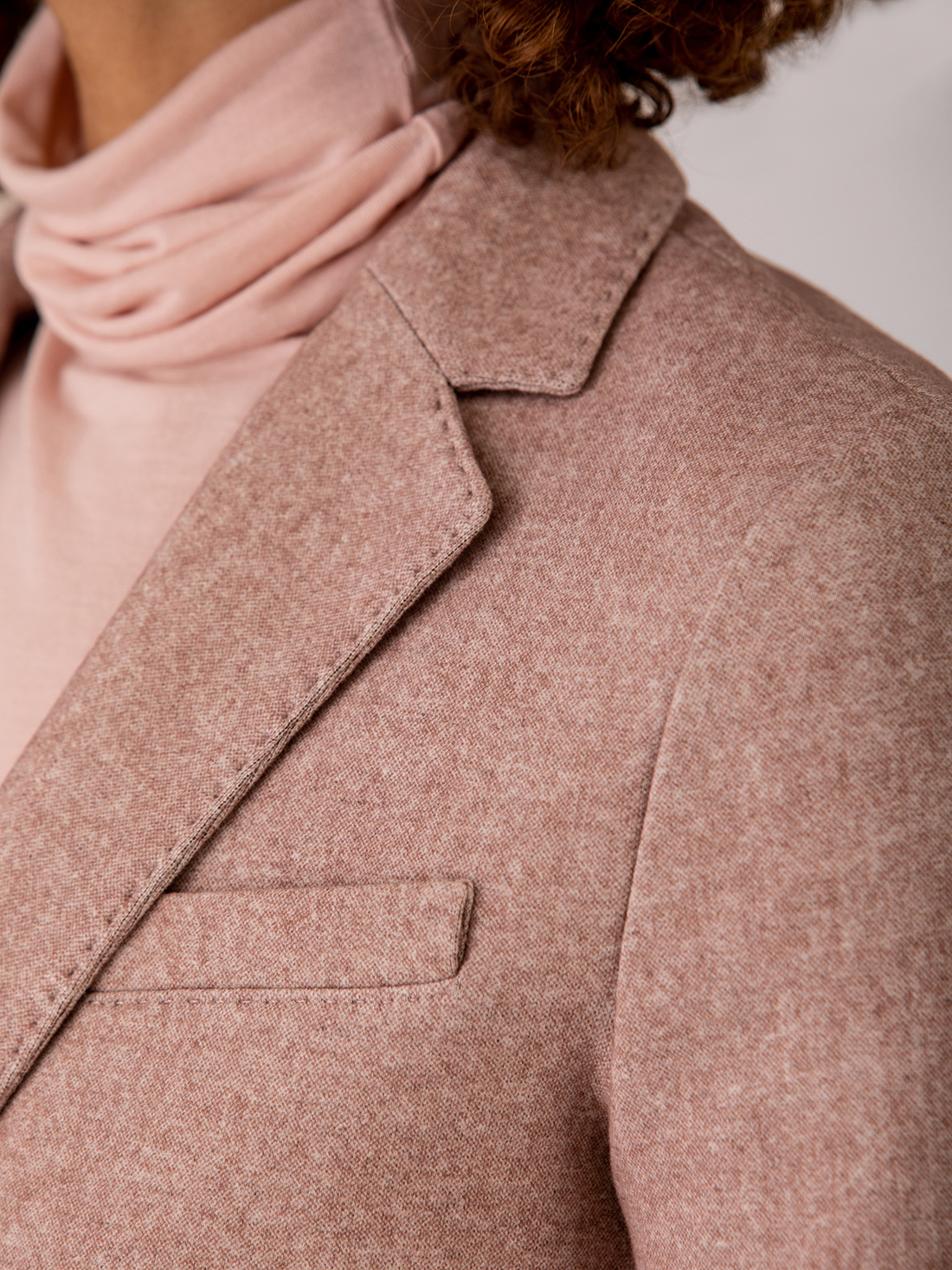 Detailansicht von Blazer aus Baumwolle von CIRCOLO