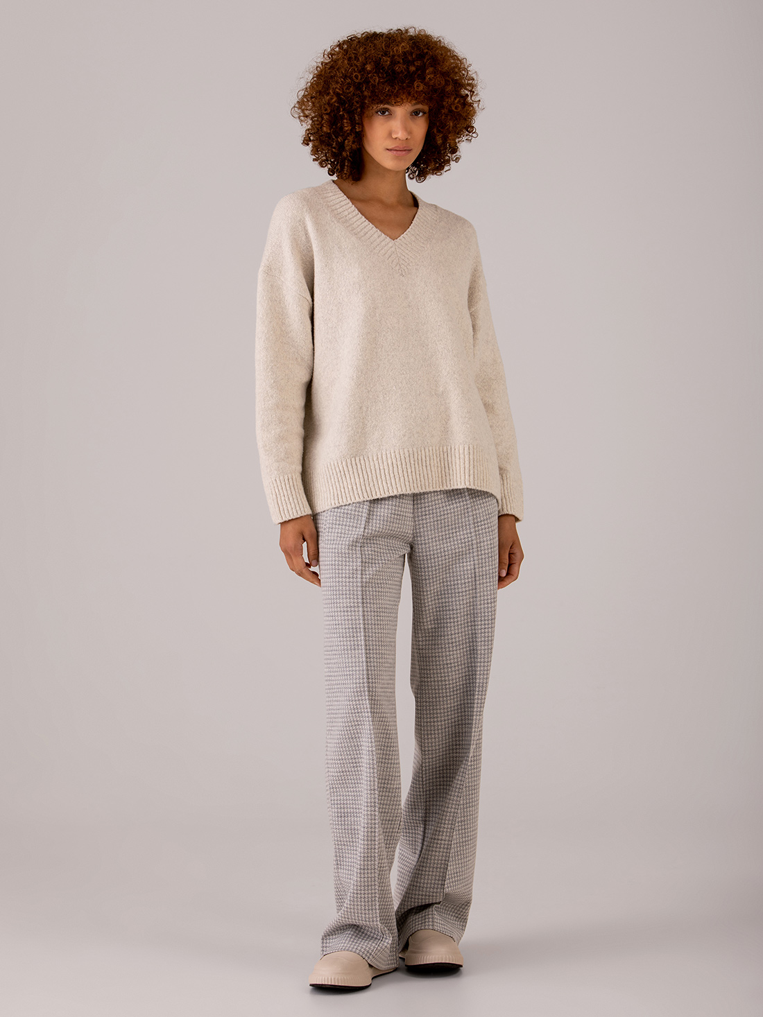 Detailansicht von Oversize Pullover aus Baumwolle von BETTER RICH