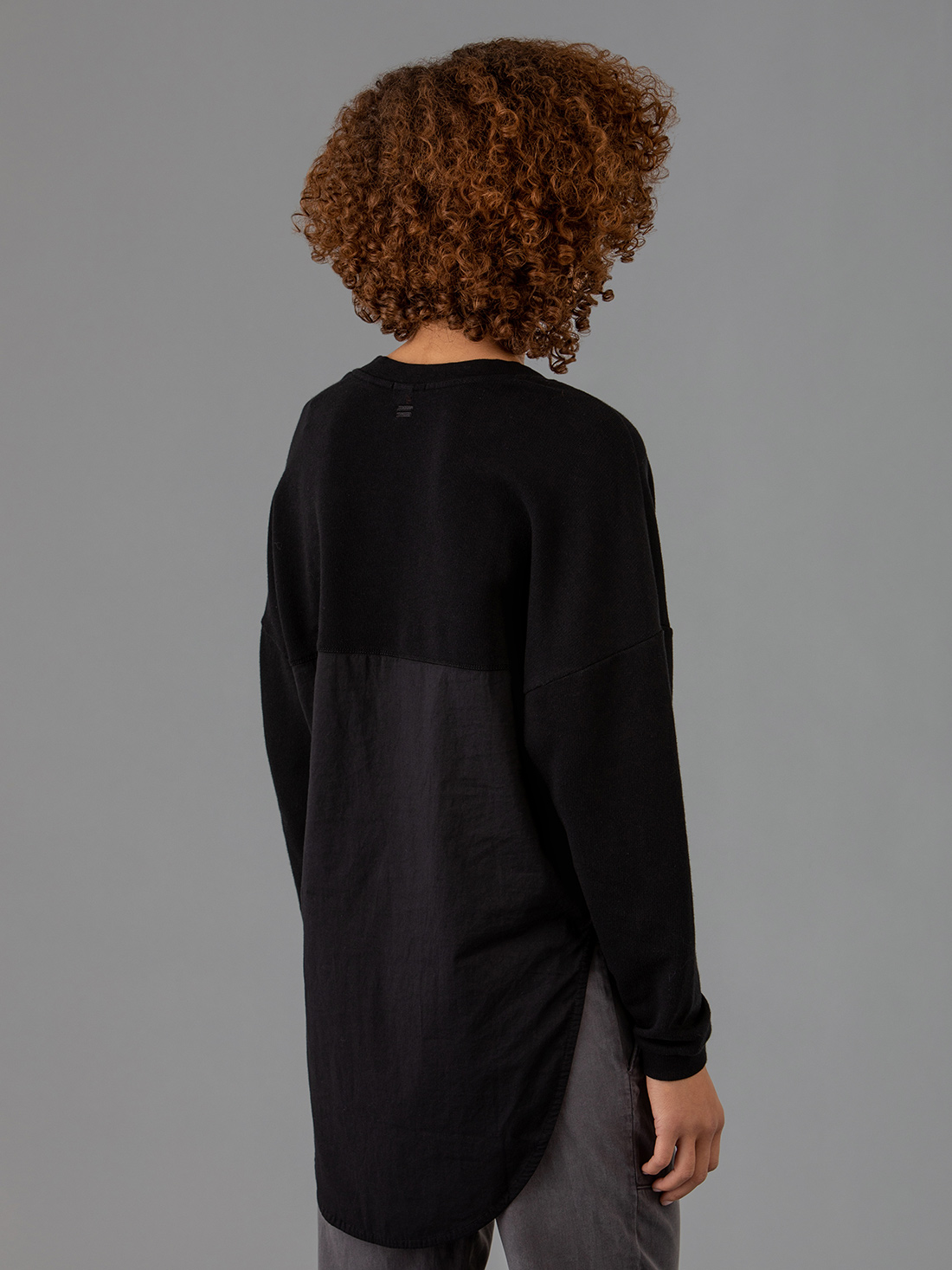 Detailansicht von Sweatshirt aus Baumwolle von 10 DAYS