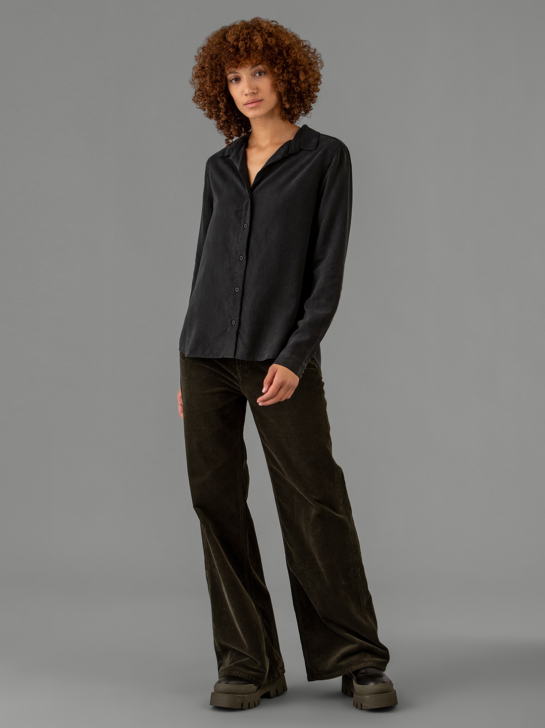 Detailansicht von Hemdbluse von BELLA DAHL