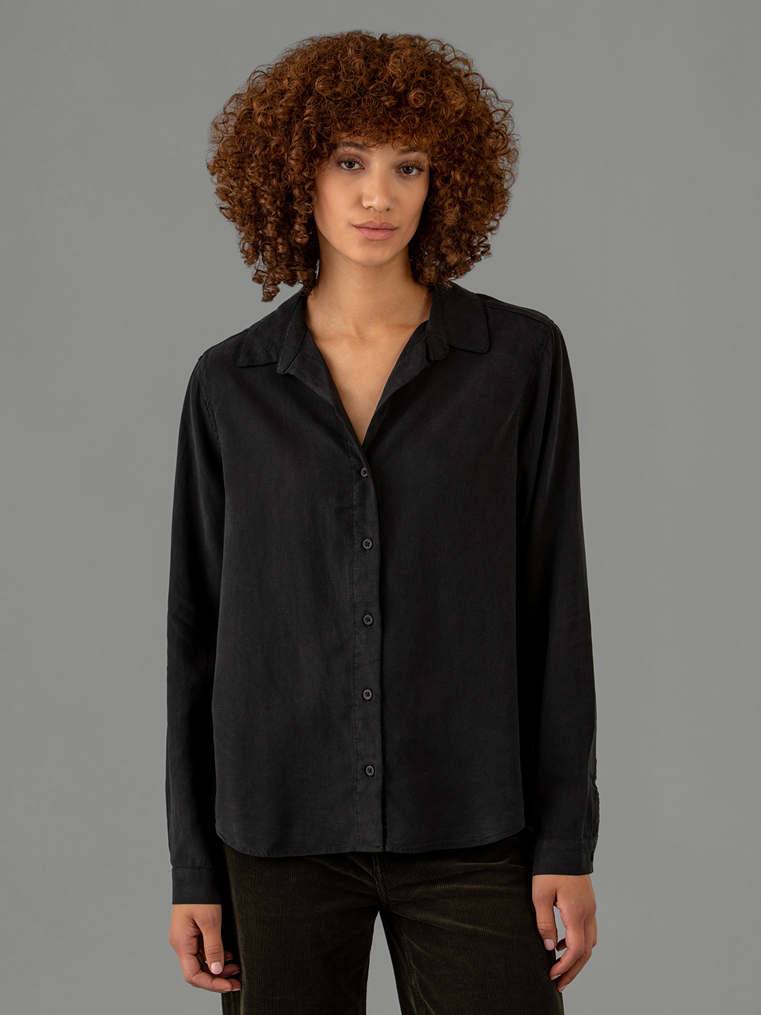 Detailansicht von Hemdbluse von BELLA DAHL