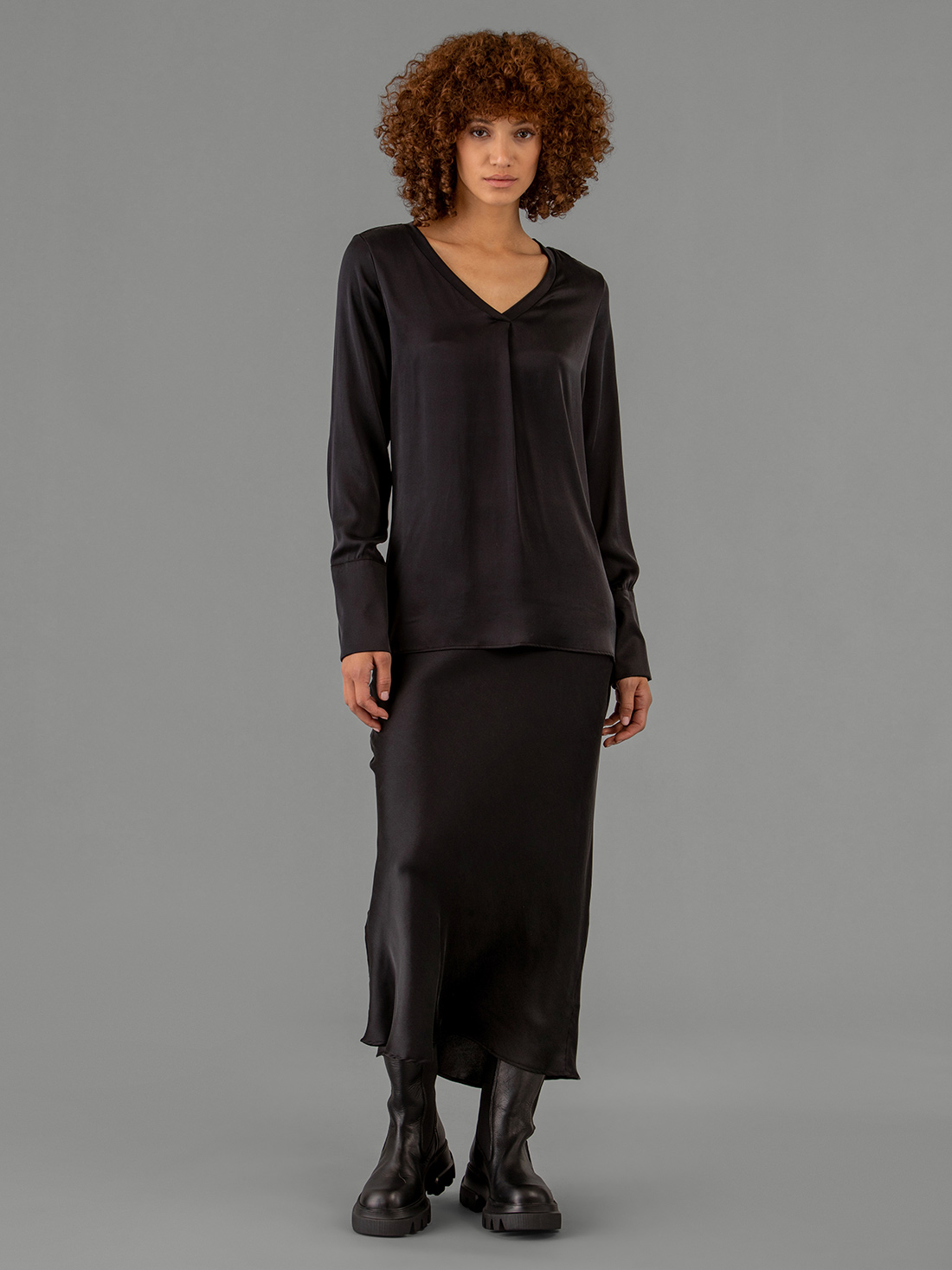 Detailansicht von Seidenbluse von DANIELS