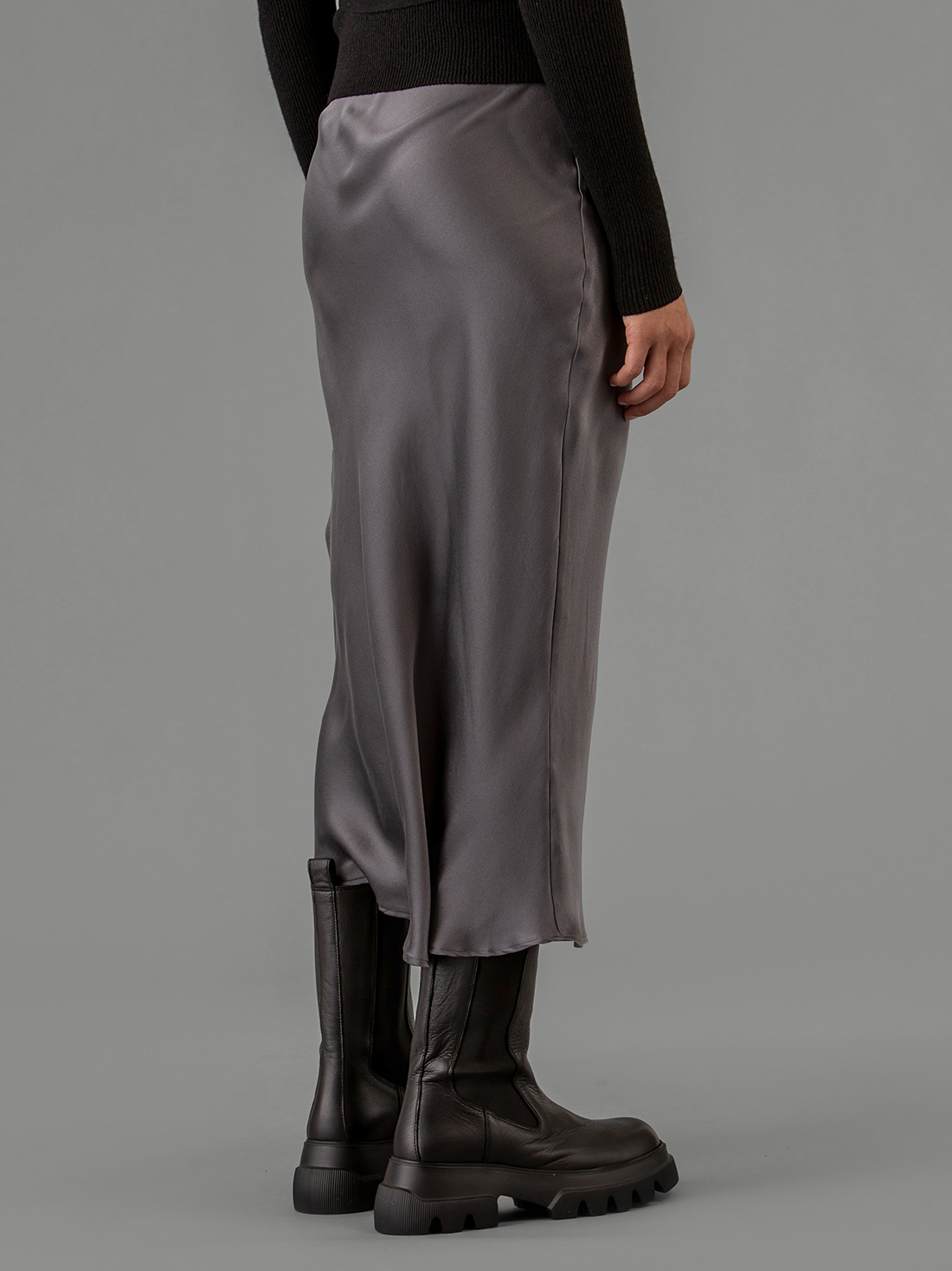 Detailansicht von Maxi-Rock aus Seide von DANIELS