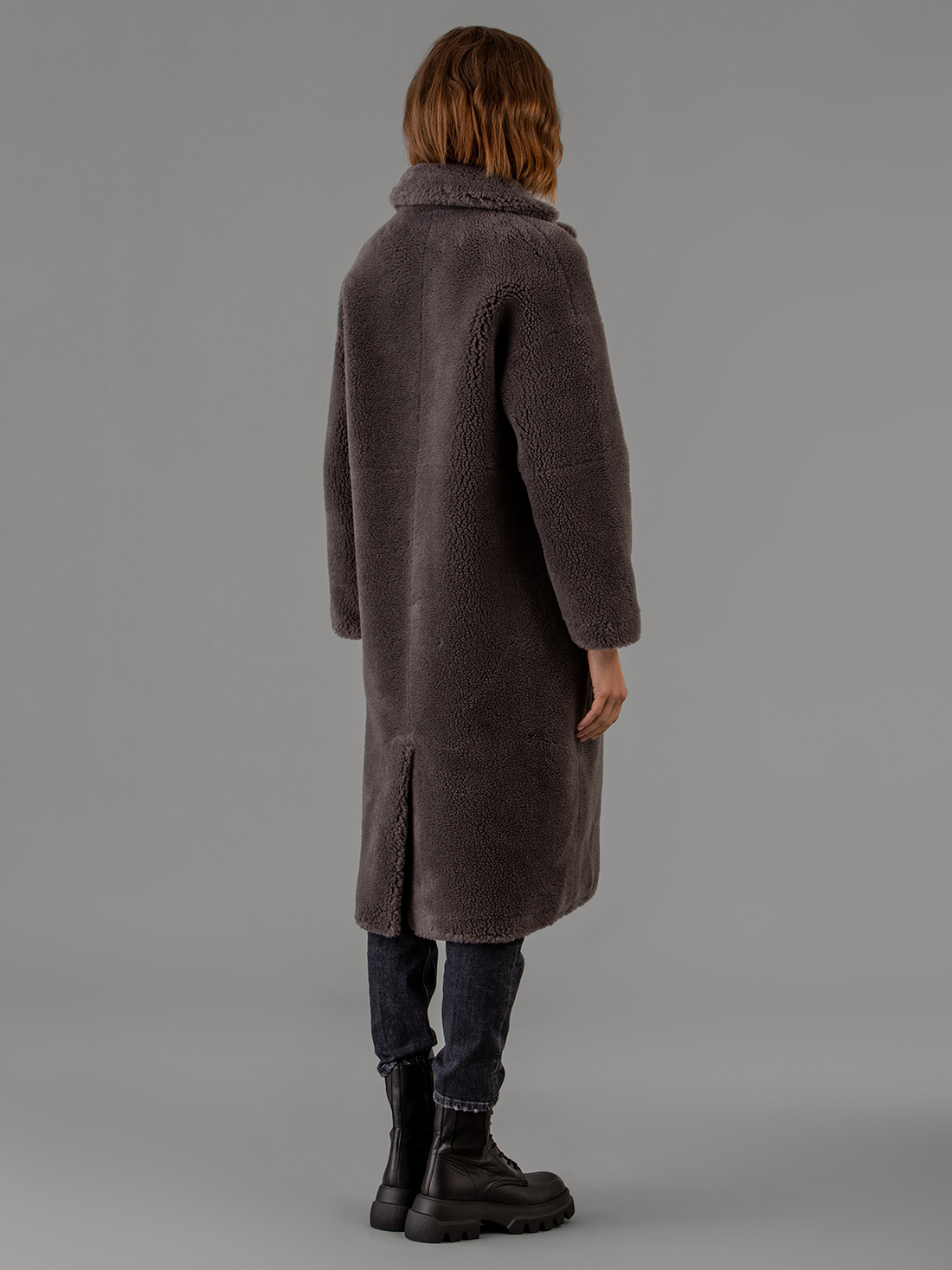 Detailansicht von Wendbarer Teddy-Mantel von ARMA