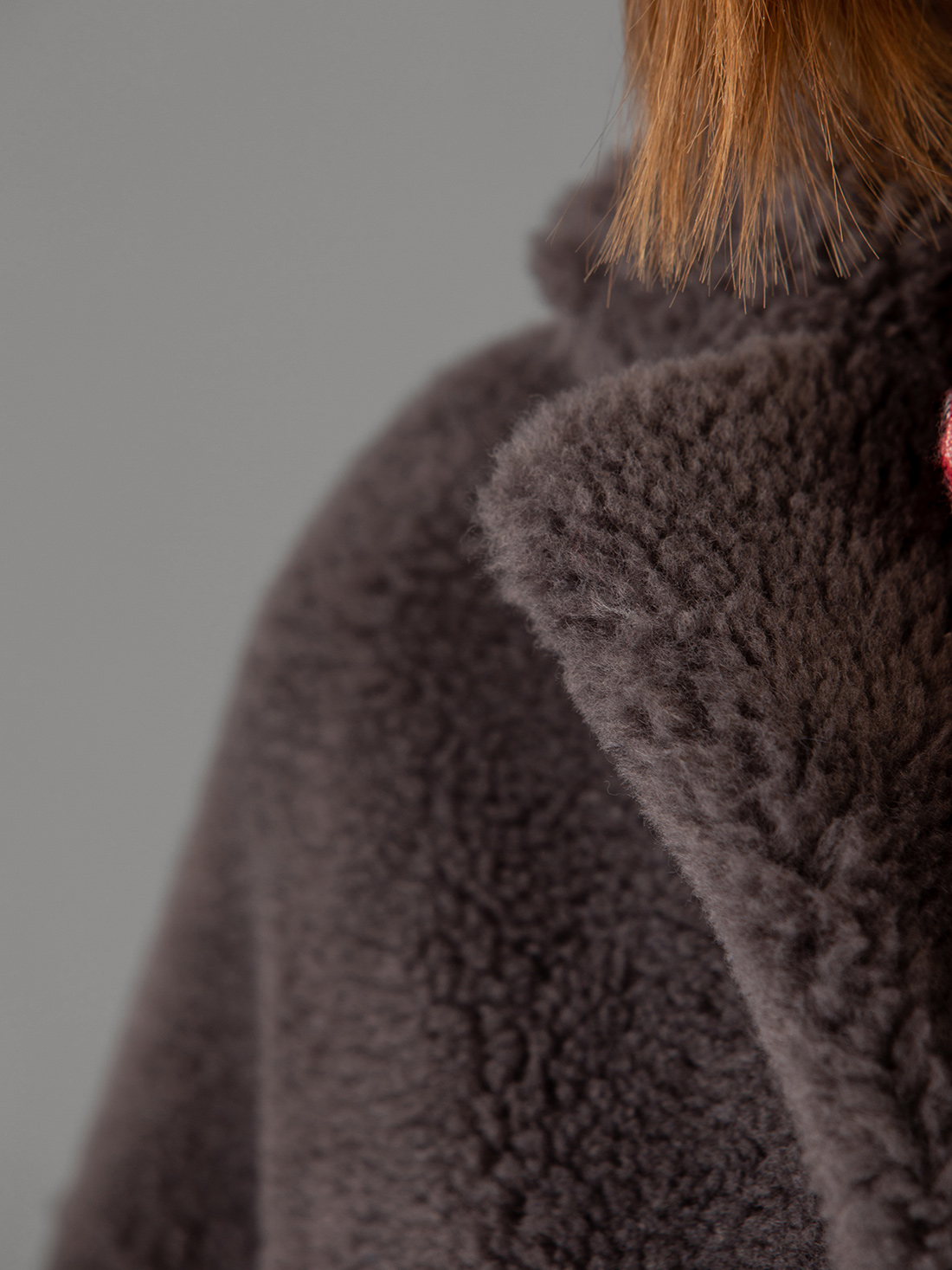 Detailansicht von Wendbarer Teddy-Mantel von ARMA