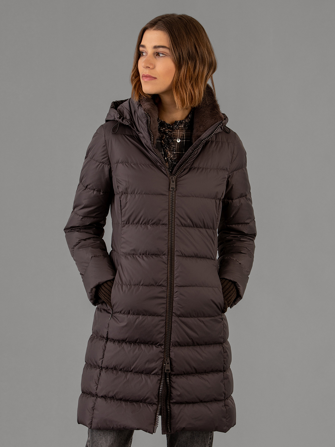 Detailansicht von Daunenmantel von HERNO