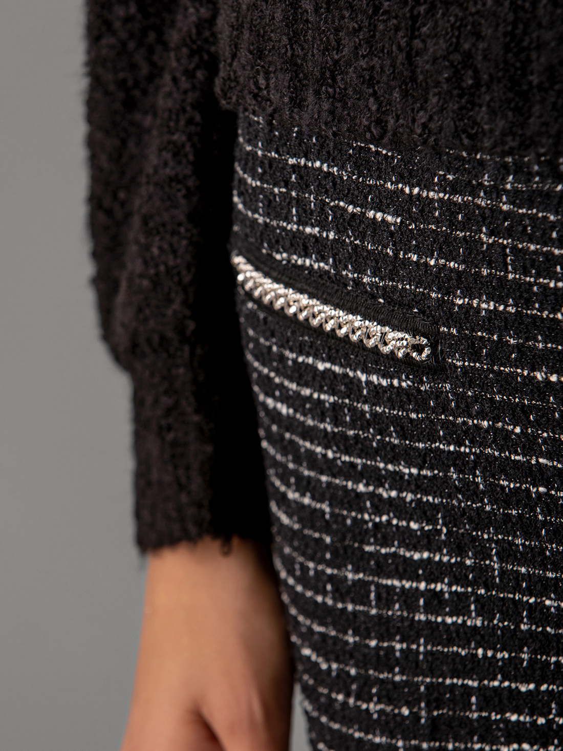 Detailansicht von Flared Hose von CAMBIO