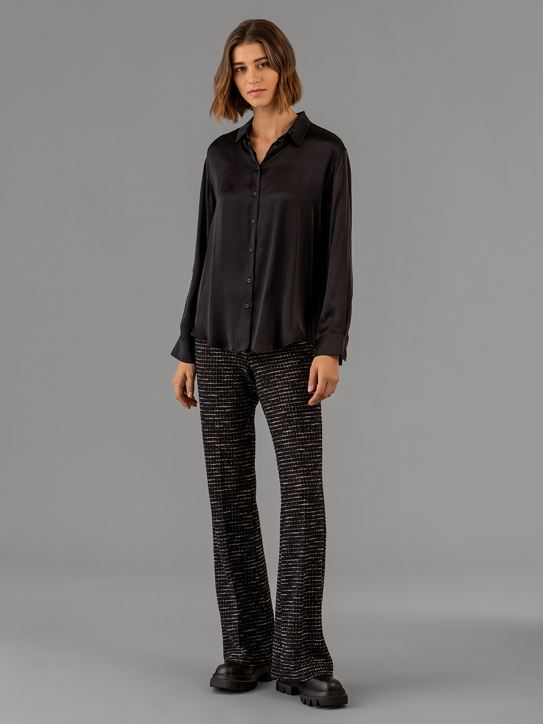 Detailansicht von Seidenbluse von DANIELS