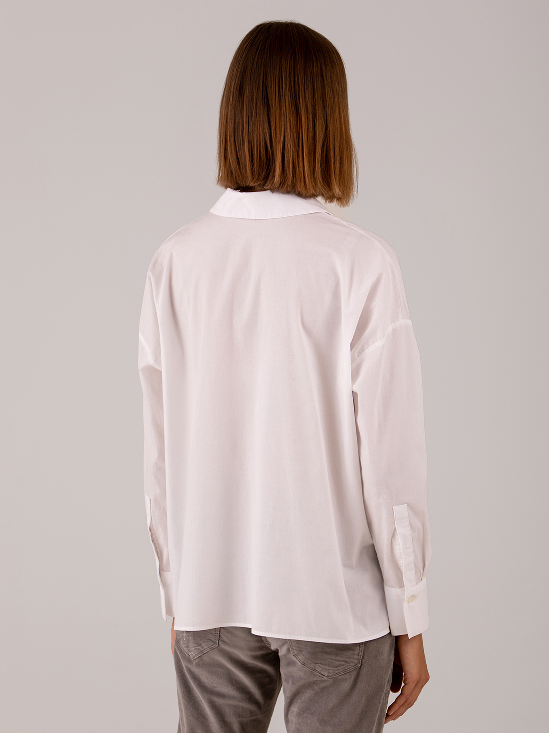 Detailansicht von Oversize Bluse aus Baumwolle von DRYKORN