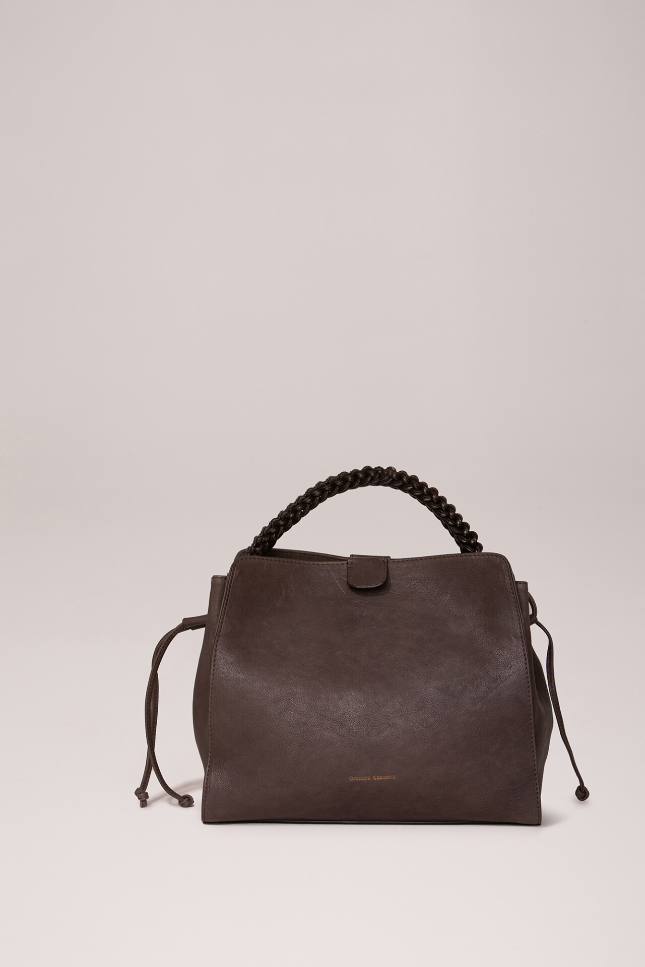 Detailansicht von Handtasche aus Leder von OFFICINE CREATIVE