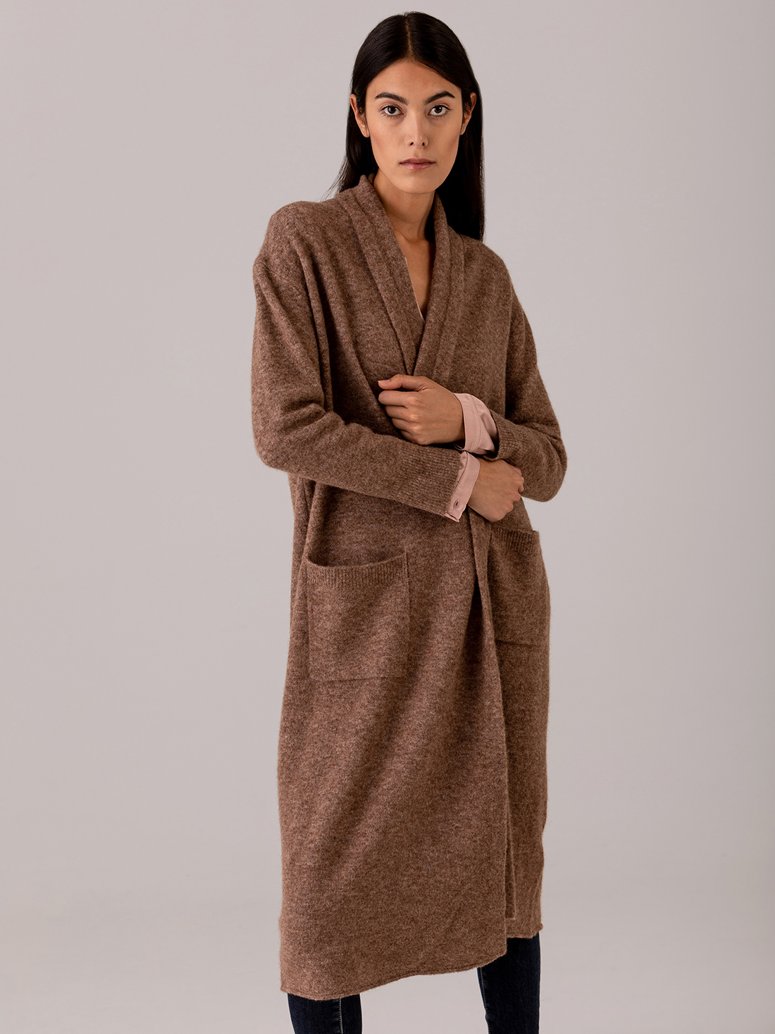 Detailansicht von Langer Cardigan von JC SOPHIE