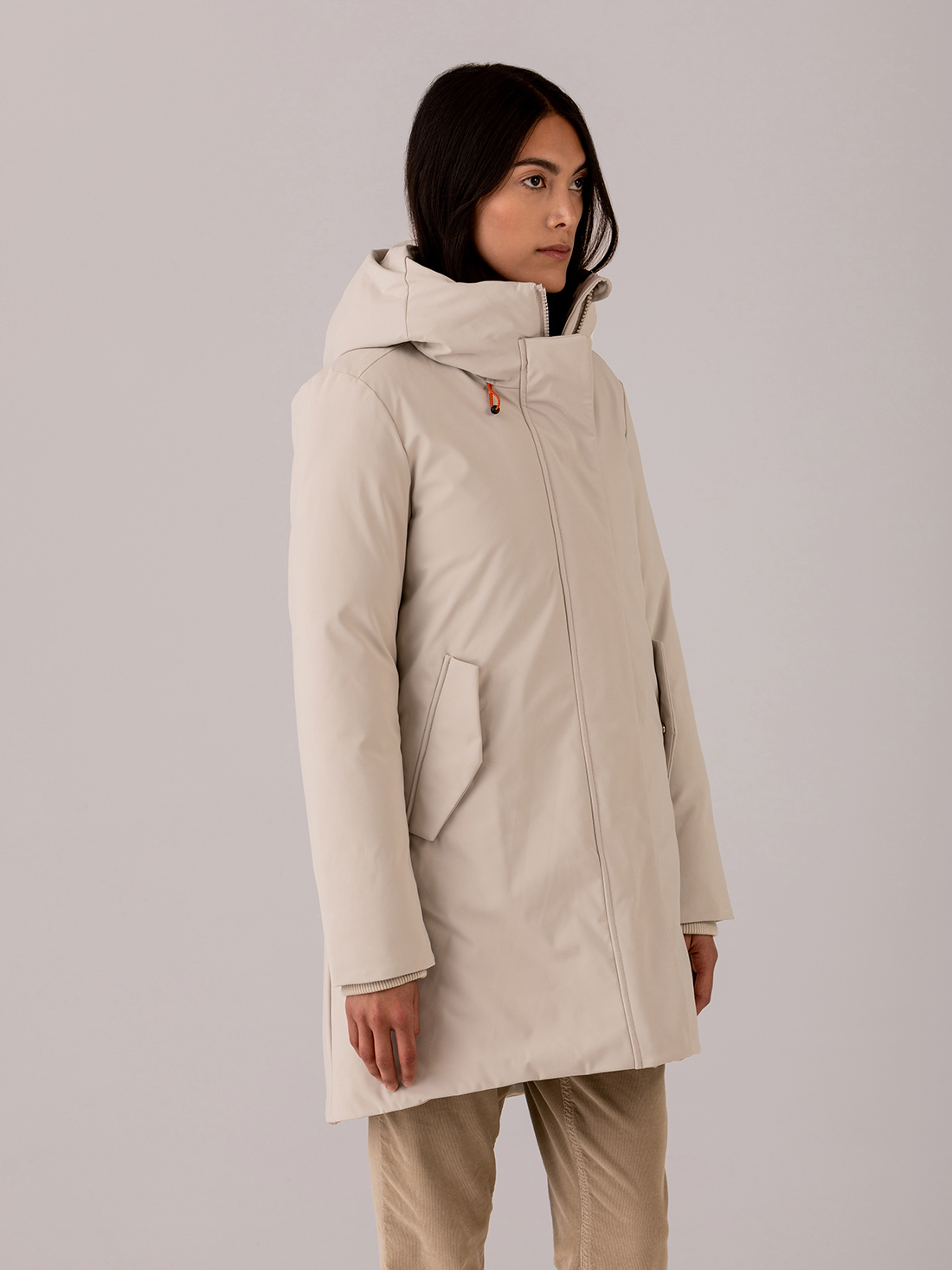 Detailansicht von Steppmantel von SAVE THE DUCK