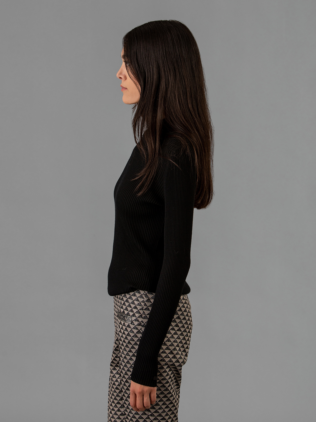 Detailansicht von Rippstrickpullover von 10 DAYS