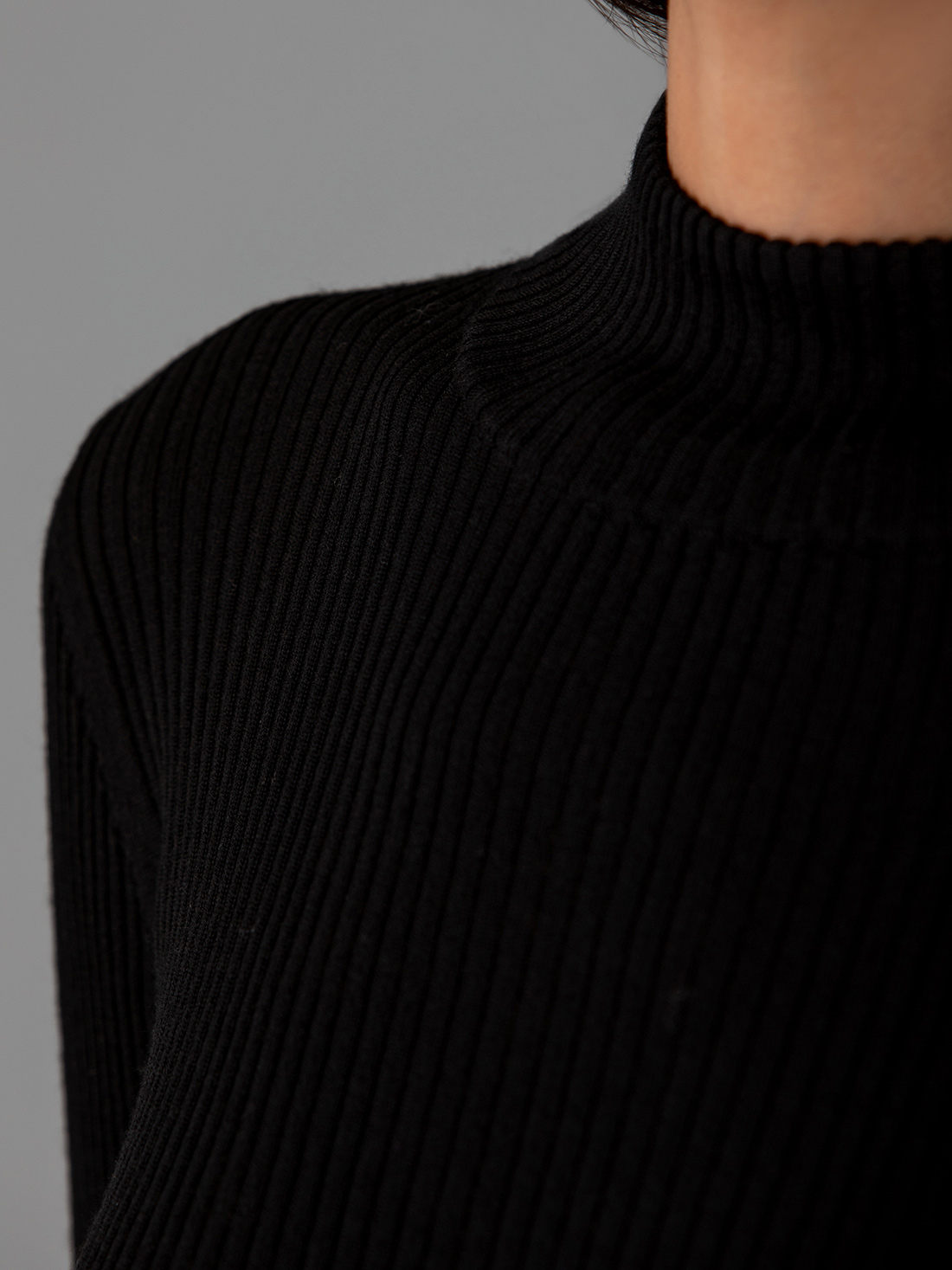 Detailansicht von Rippstrickpullover von 10 DAYS