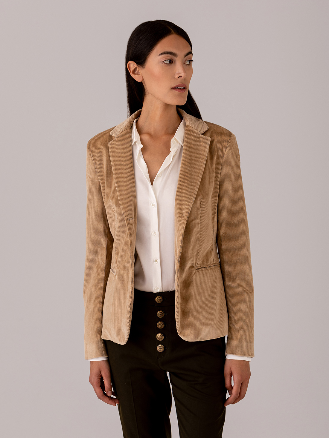 Detailansicht von Cordblazer von DONDUP