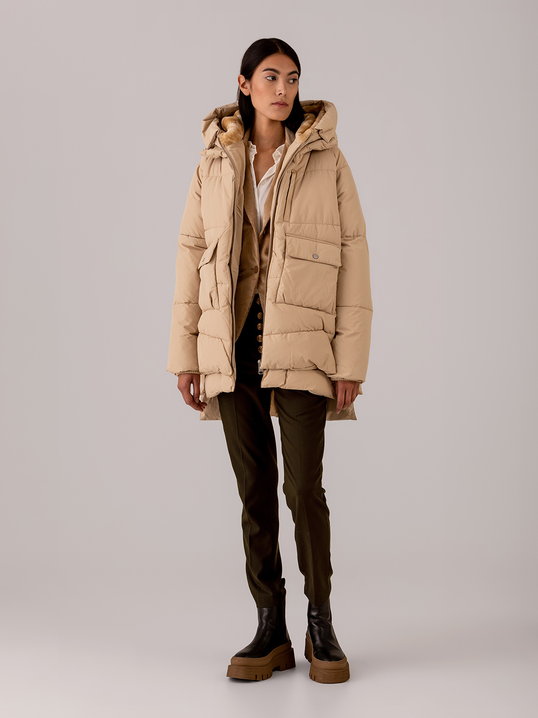 Detailansicht von Steppjacke von EMBASSY