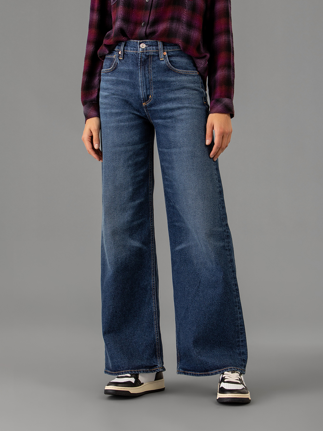 Detailansicht von Wide Leg Jeans von CITIZENS OF HUMANITY