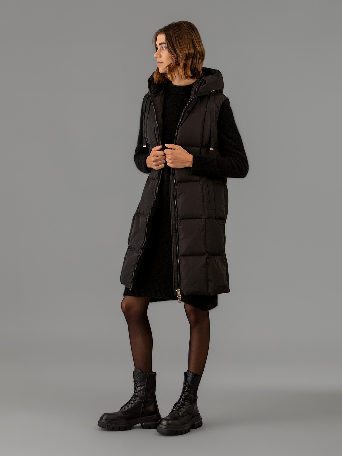 Detailansicht von Daunenweste von MOS MOSH