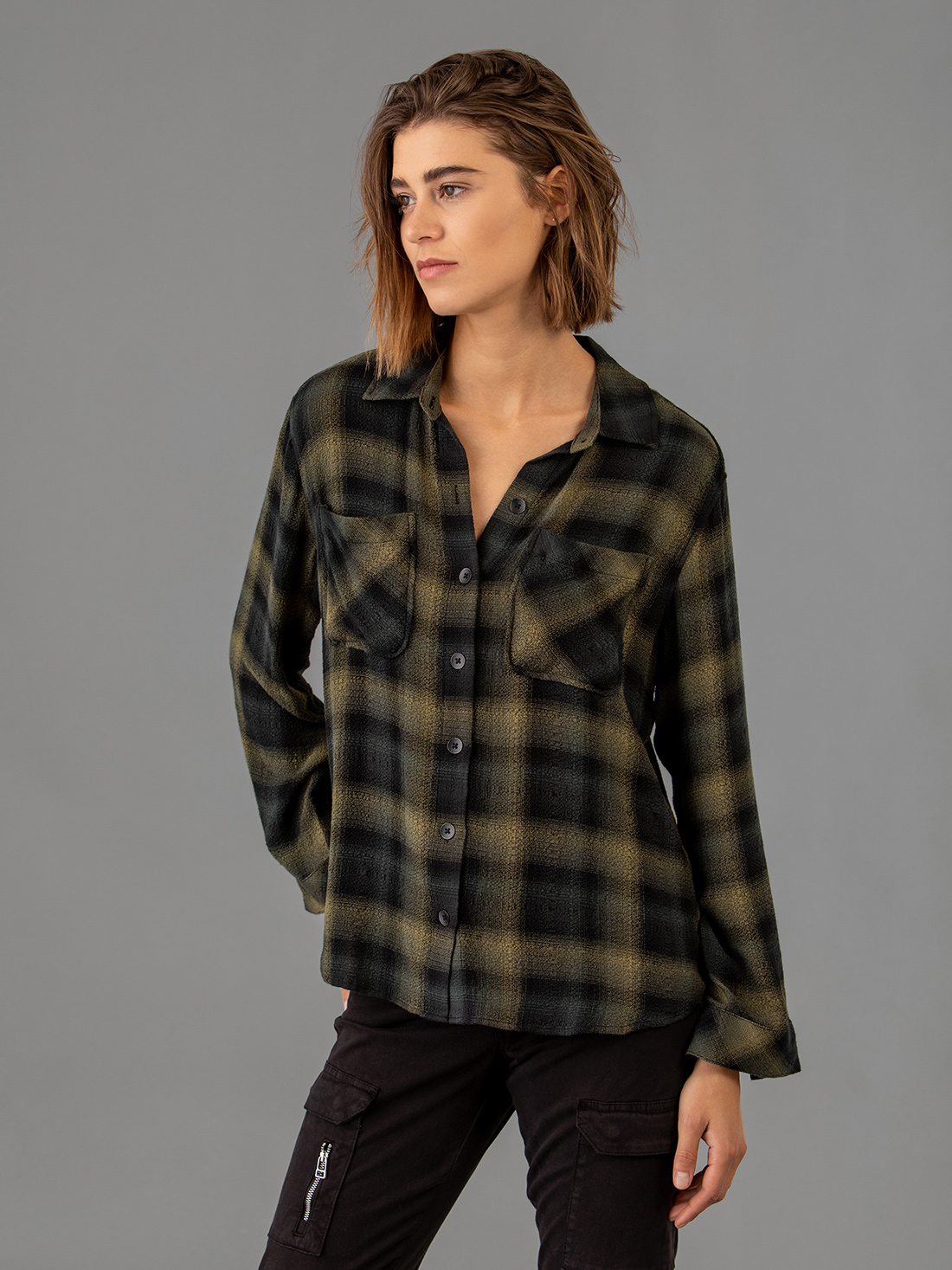 Detailansicht von Oversize Bluse von BELLA DAHL