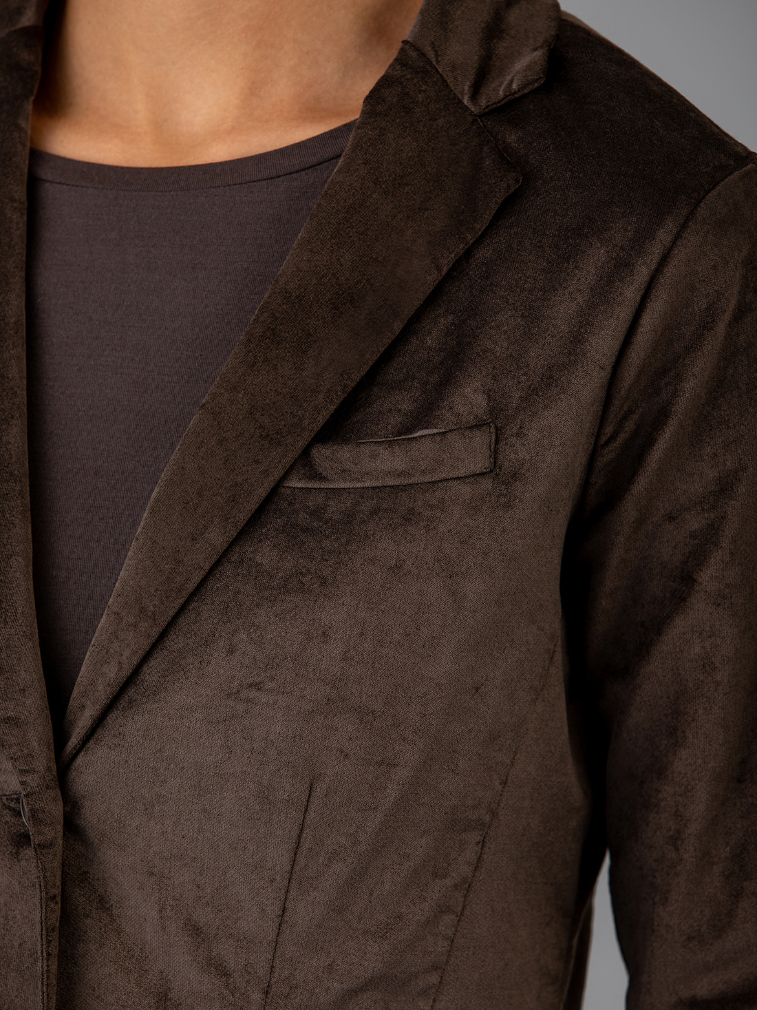 Detailansicht von Samtblazer von DANIELS