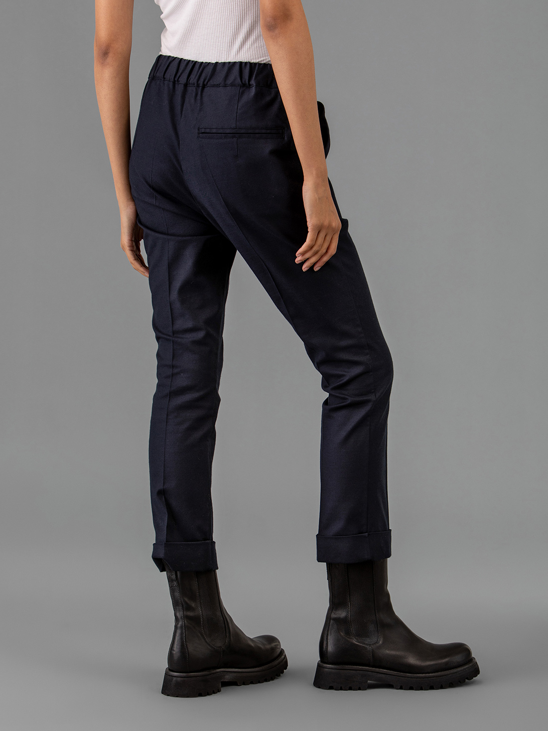 Detailansicht von Hose aus Baumwolle von LIS LAREIDA