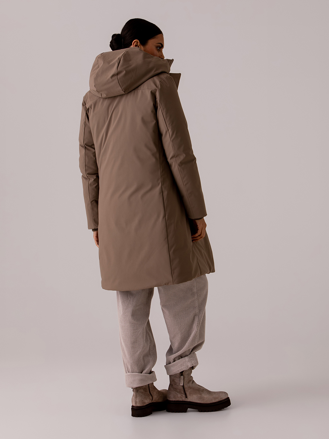 Detailansicht von Steppmantel von SAVE THE DUCK