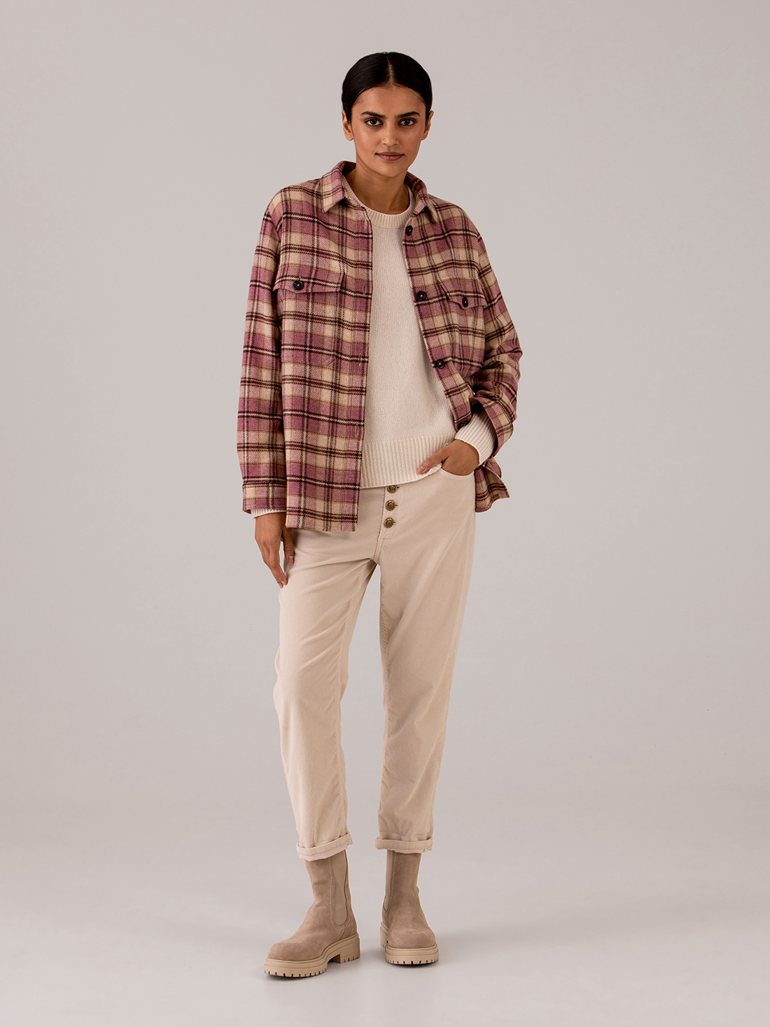 Detailansicht von Hemdbluse von CIRCOLO